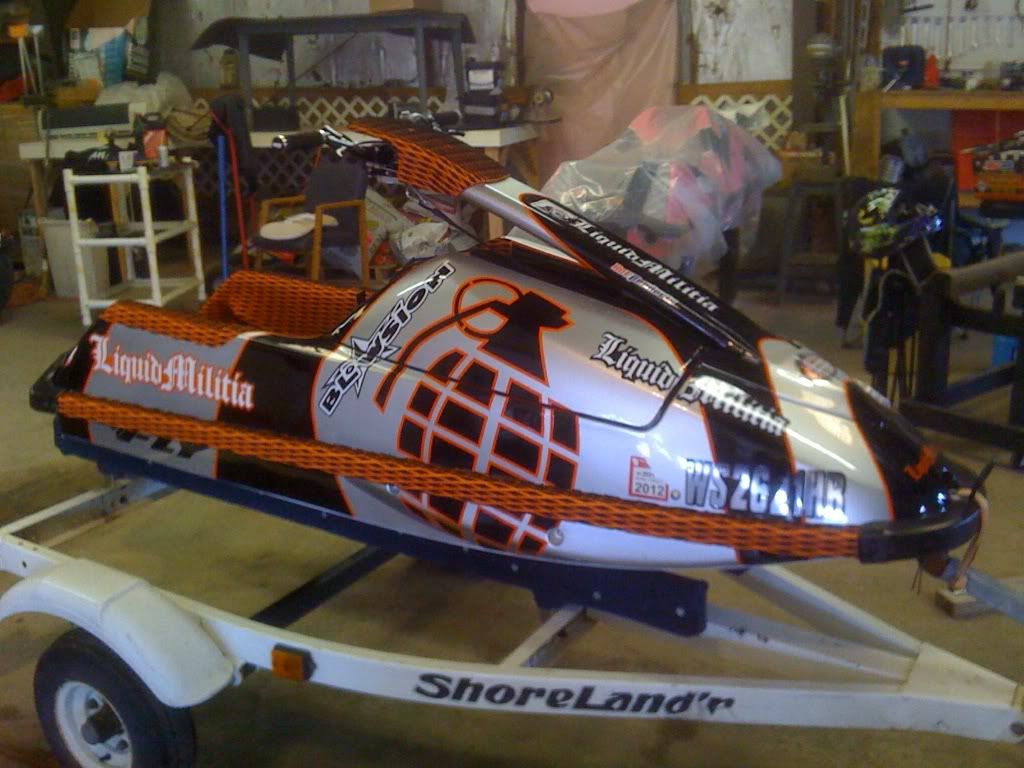 Other My '00 Superjet complete custom paint and all!!! XH2o